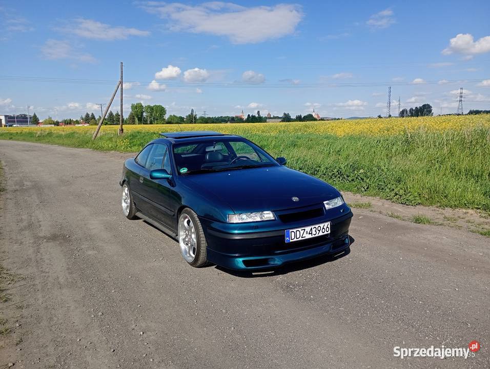 Opel Calibra 20 mały przebieg licznik DIGITAL skórzana tapicerka Calibra dolnośląskie Dzierżoniów