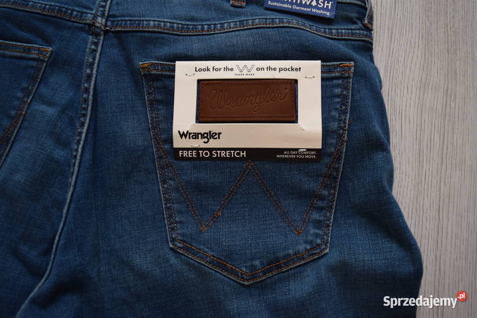 Spodnie Oryginał WRANGLER 34 30 Nowe Okazja Rozmiar uniwersalny Pozostałe Olsztyn