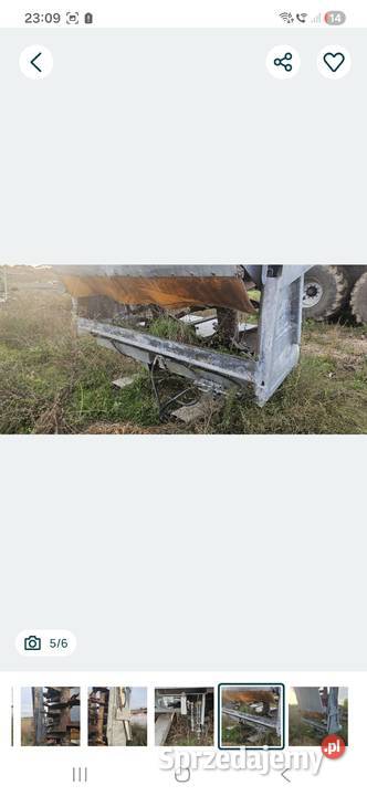 Adapter Fliegl do obornika nieuszkodzony Kościelec