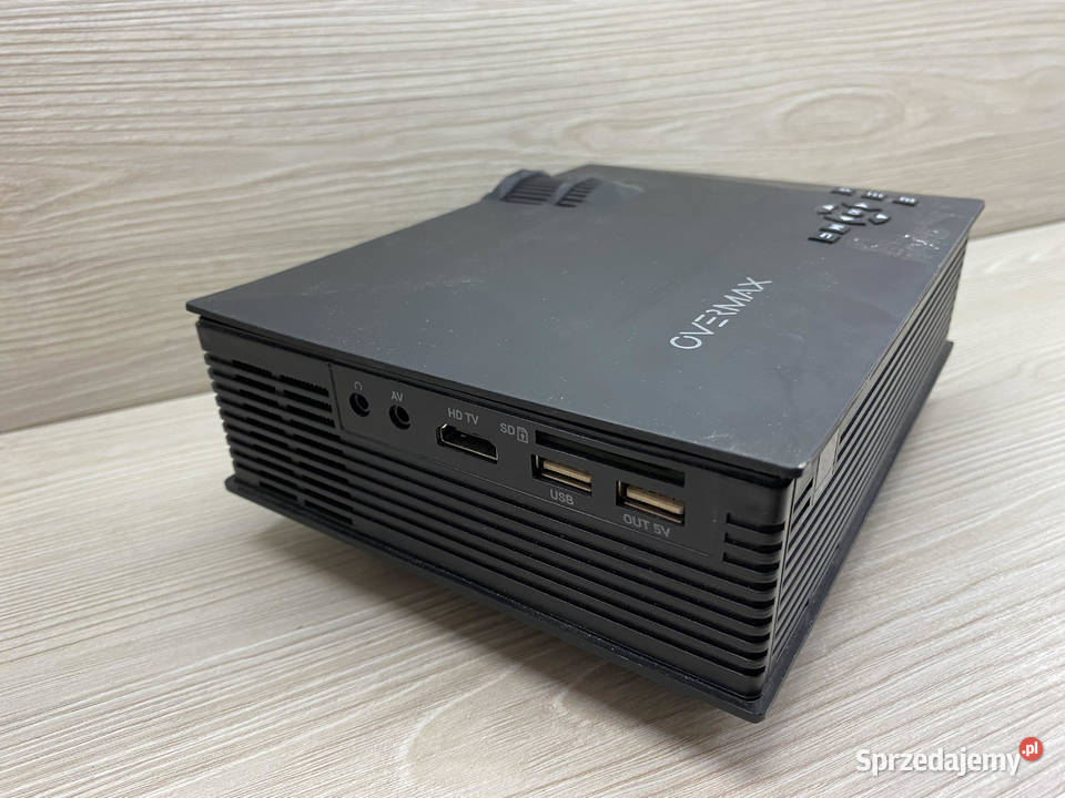 Projektor DLP Overmax Multipic 23 czarny Komputery i Akcesoria Tczew
