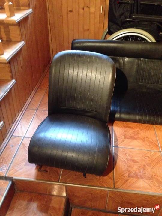 Fotele Fiat 126p 126 maluch komplet oryginał Wyposażenie wnętrza Radomsko