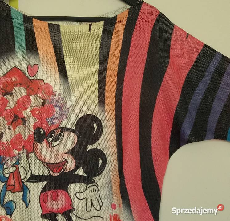 L46 Nowy włoski sweter o kroju nietoperza Wkładane przez głowę  Gliwice