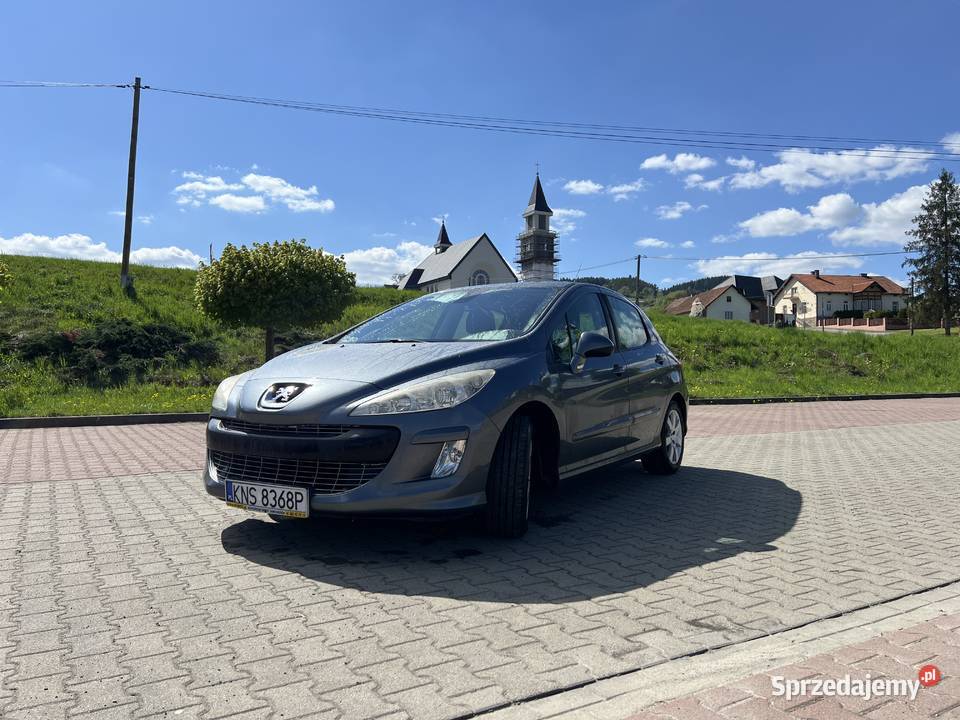 Peugeot 308 16 VTi LPG z Drugim Kompletem Opon Hatchback Czarny Potok sprzedam