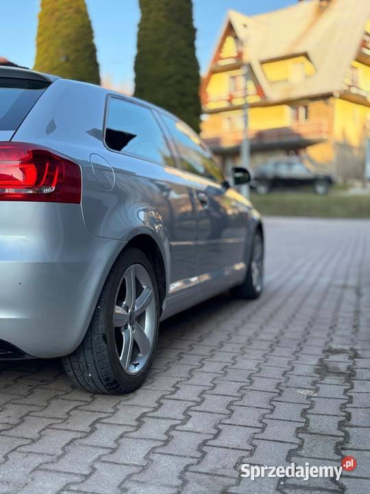 Audi a3 8p 19 tdi 2010 sline nieuszkodzony Nowy Targ
