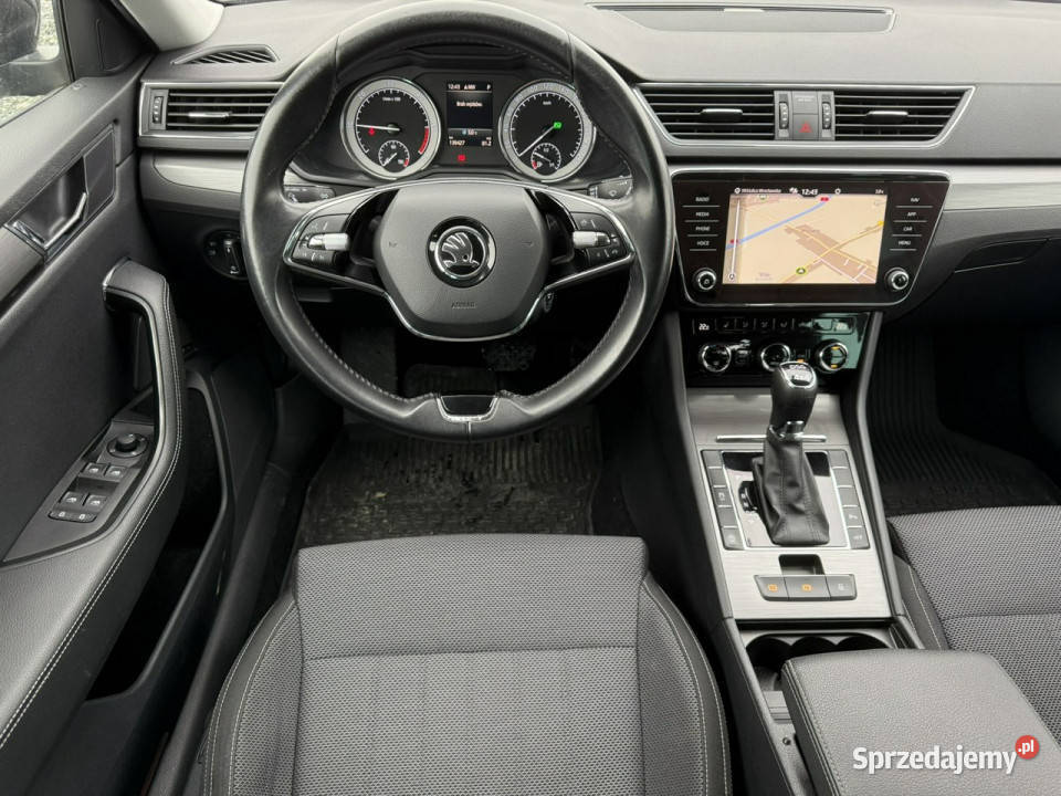 koda Superb 20 TDI 200 DSG 4x4 Style 2021 Salon ogranicznik prędkości dolnośląskie Wojkowice