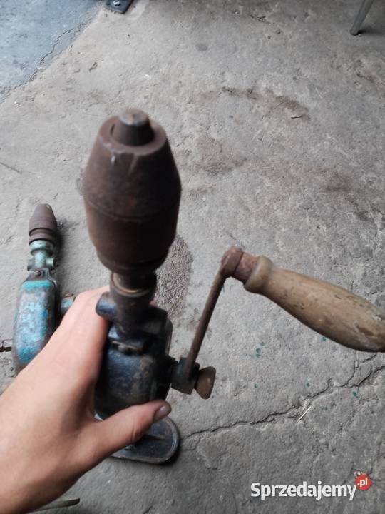 Wiertarka ręczna zabytkowa wielkopolskie Siedlec