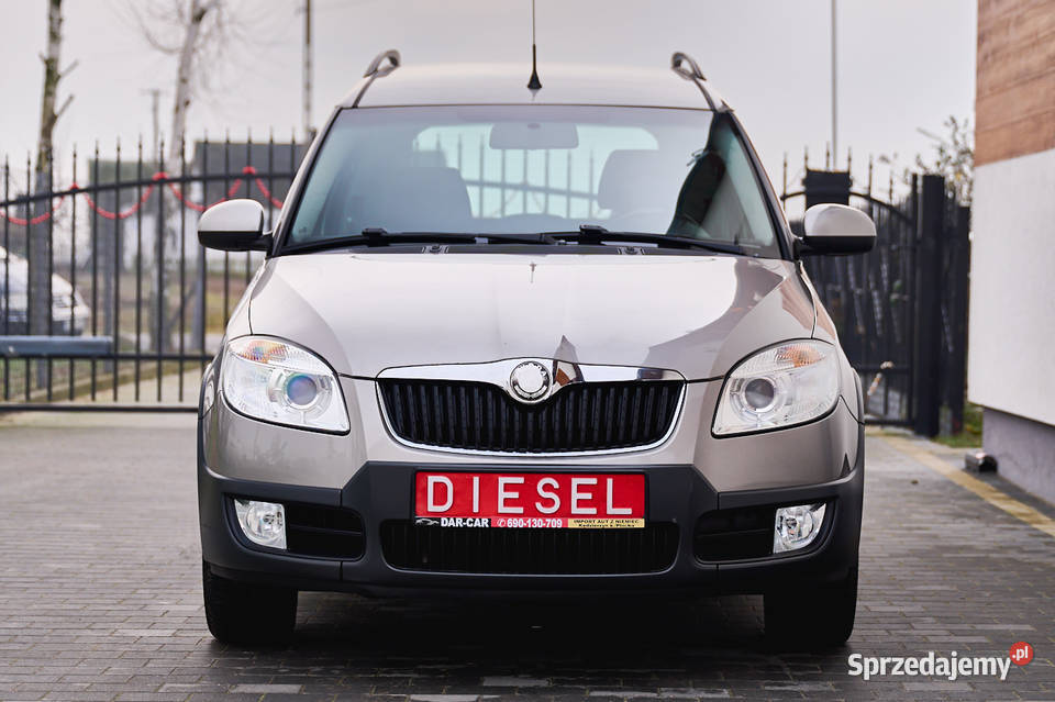 Skoda ROOMSTER SCOUT 19 diesel 105 klimatyzacja mazowieckie Płock
