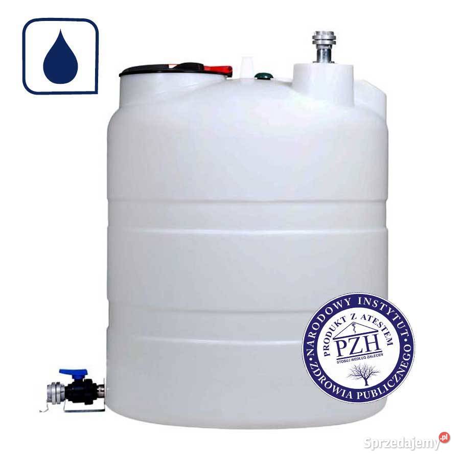 ZBIORNIK NAZIEMNY NA WODĘ PITNĄ 2500L z ATESTEM Łódź sprzedam