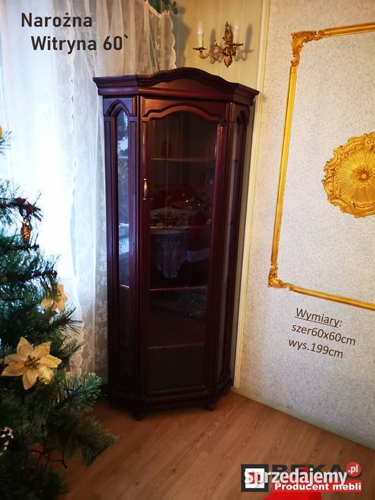 Witryna Narozna Mahoń bez szprosów Nowa Stylowa Sochaczew