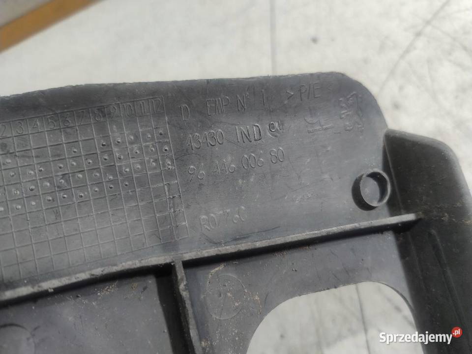 ŚLIZG ZDERZAKA PRAWY TYŁ PEUGEOT 407 9644600680 wielkopolskie