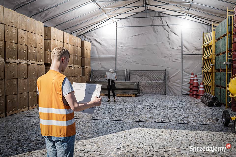 Namiot EVEREST 10x20m 55m magazynowy HALA Jabłonna