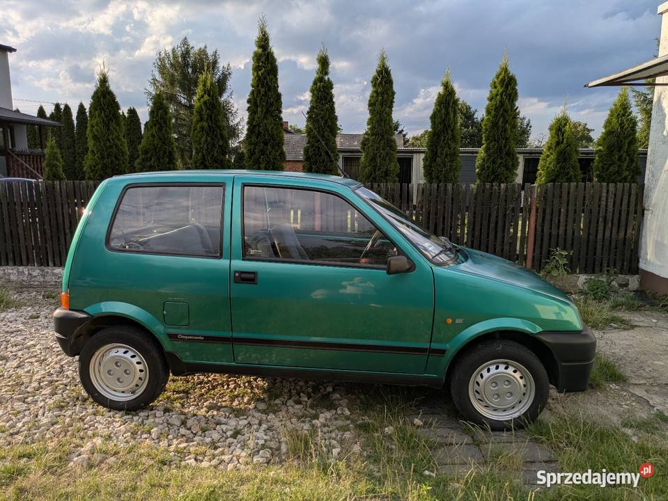 Fiat Cinquecento 700 1995 38 śląskie Czerwionka-Leszczyny