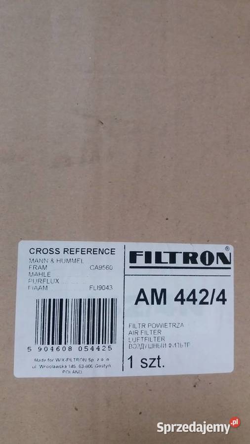 Filtr powietrza wkład volvo FH ciężarowe małopolskie sprzedam