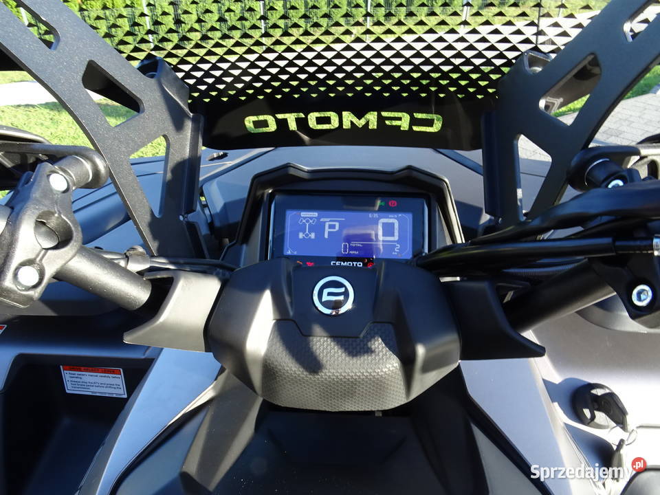 QUAD CF MOTO CFORCE 625CC OVERLAND GRZANE szary