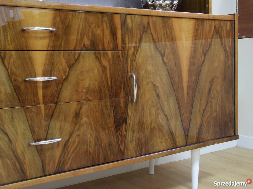 Kredens Biblioteczka Witryna RETRO vintage PRL dolnośląskie Wrocław