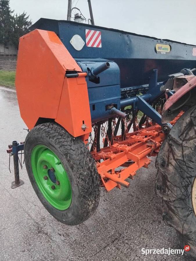 Siewnik Poznaniak 27m Kompletny grabki znacznik Agromasz Skalbmierz