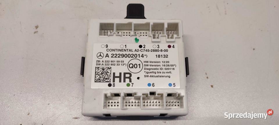 MERCEDES GLC W253 X253 MODUŁ DRZWI A2229002014