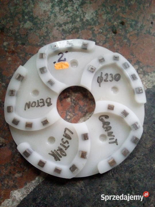 Fi 250 2 tarcza diamentowa szlifowanie Pozostałe Strzegowo