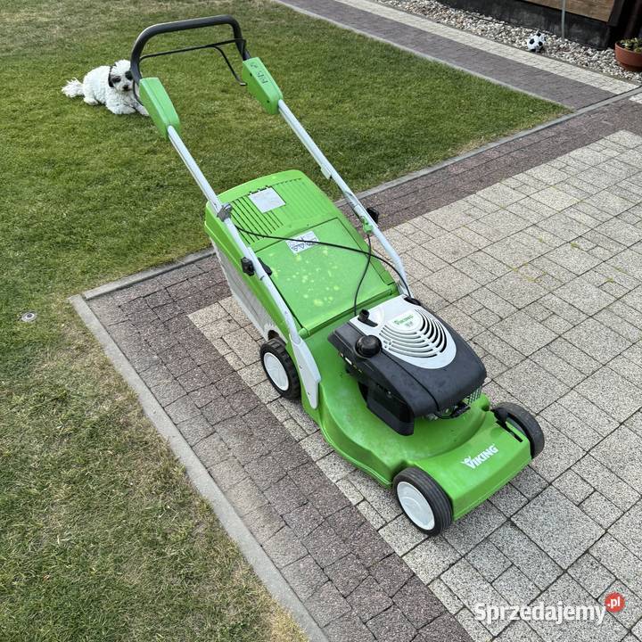 Kosiarka spalinowa Viking MB 448T napęd kosz dolnośląskie Lubin sprzedam