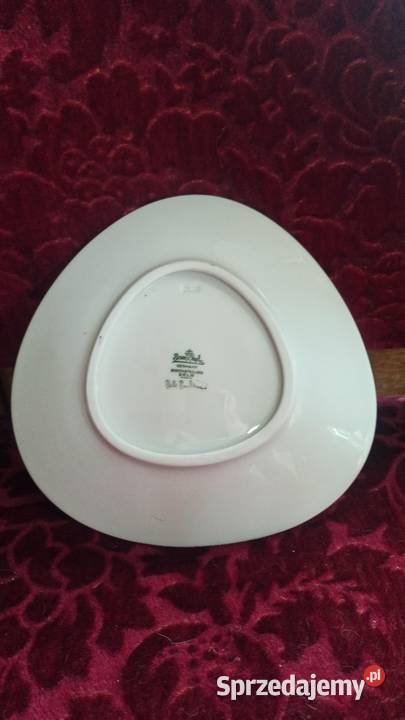 Trójkątna patera Rosenthal Projektant To Bele Porcelana i szkło Gdańsk sprzedam