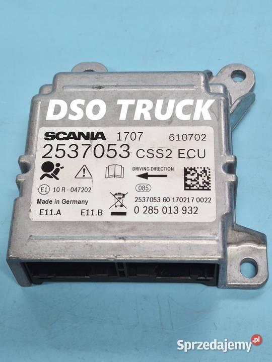 Sterownik Sensor Moduł Poduszek CSS2 Scania Zawichost