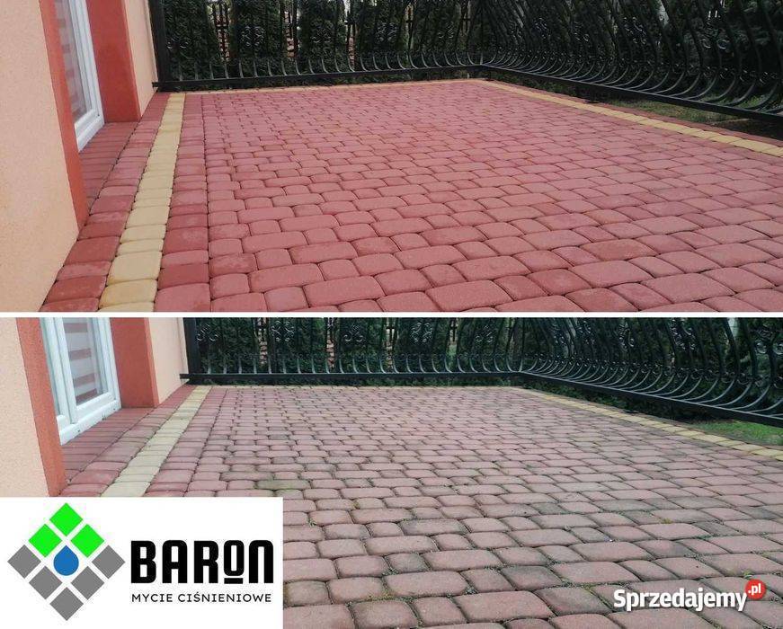 Mycie kostki brukowej elewacji i dachów Radom