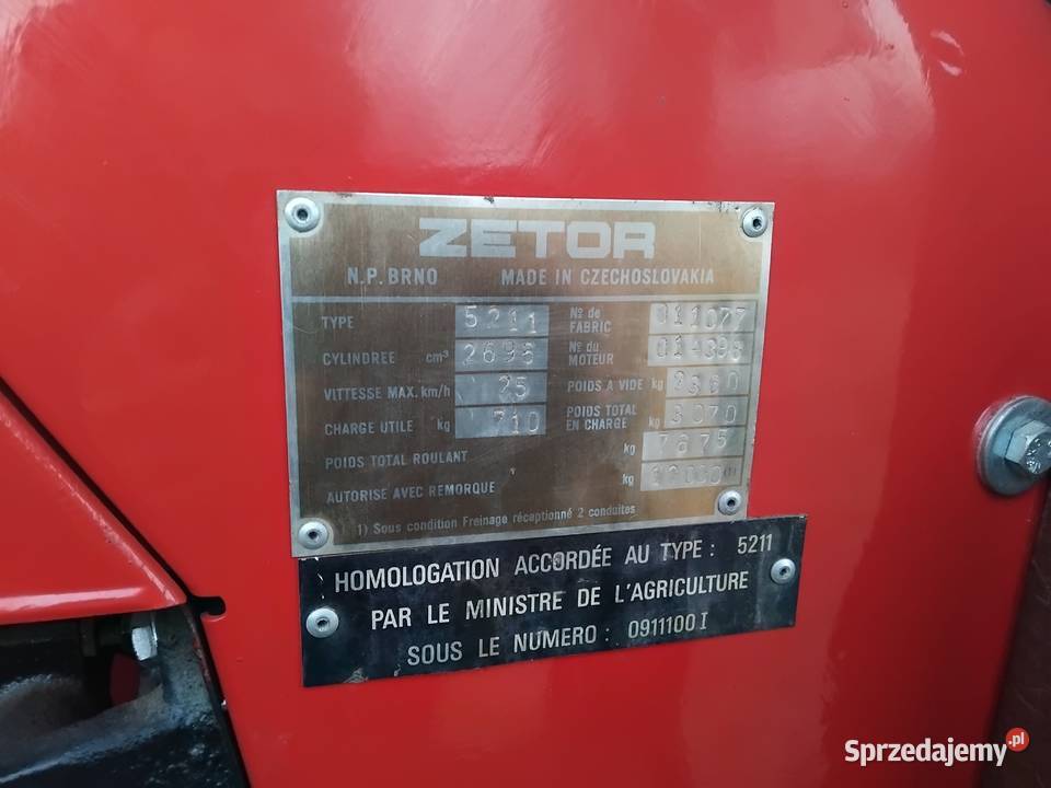 Zetor 5211 1987 wspomaganie kierownicy