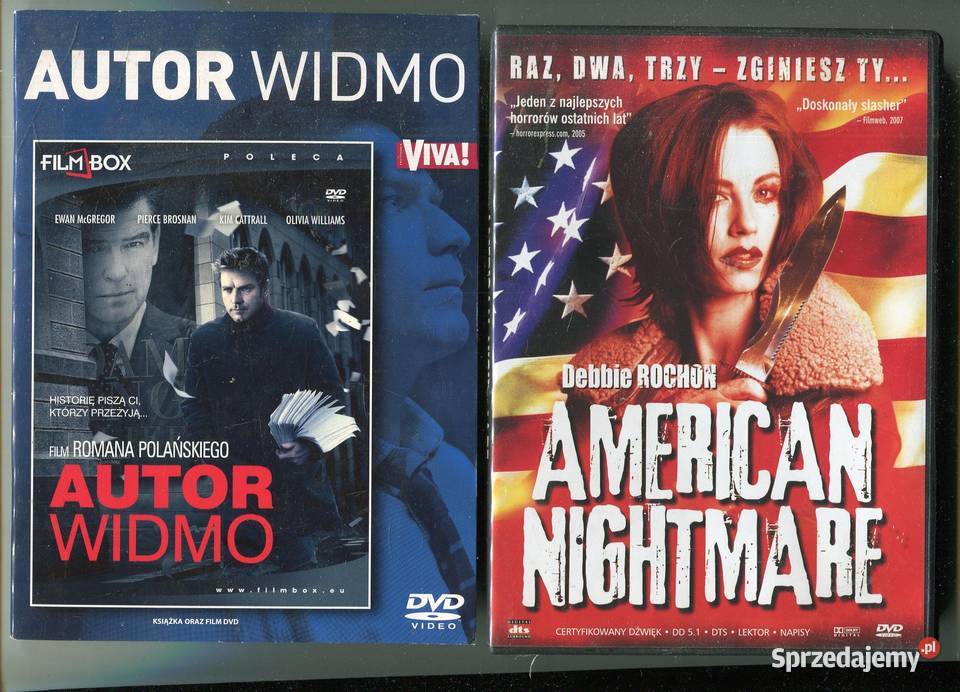 Autor Widmo American Nightmare 2 Filmy DVD Szczecin