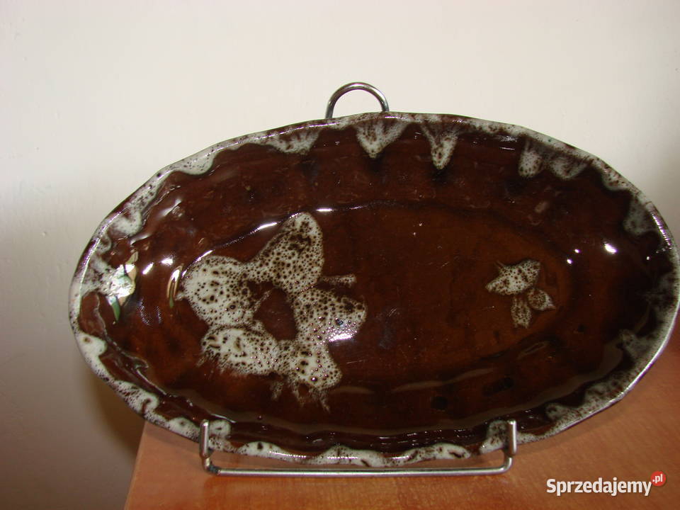 ceramiczny półmisek Pruszcz Gdański