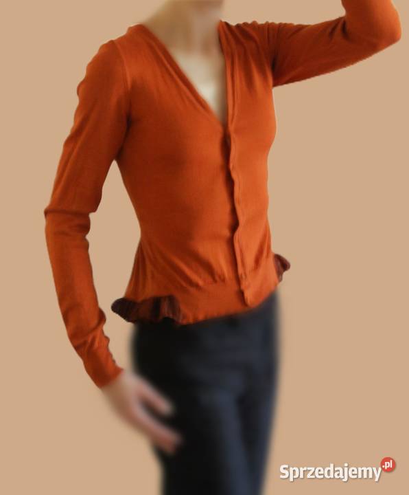 Burberry włoski kardigan sweterek damski S XS Odzież damska Lublin