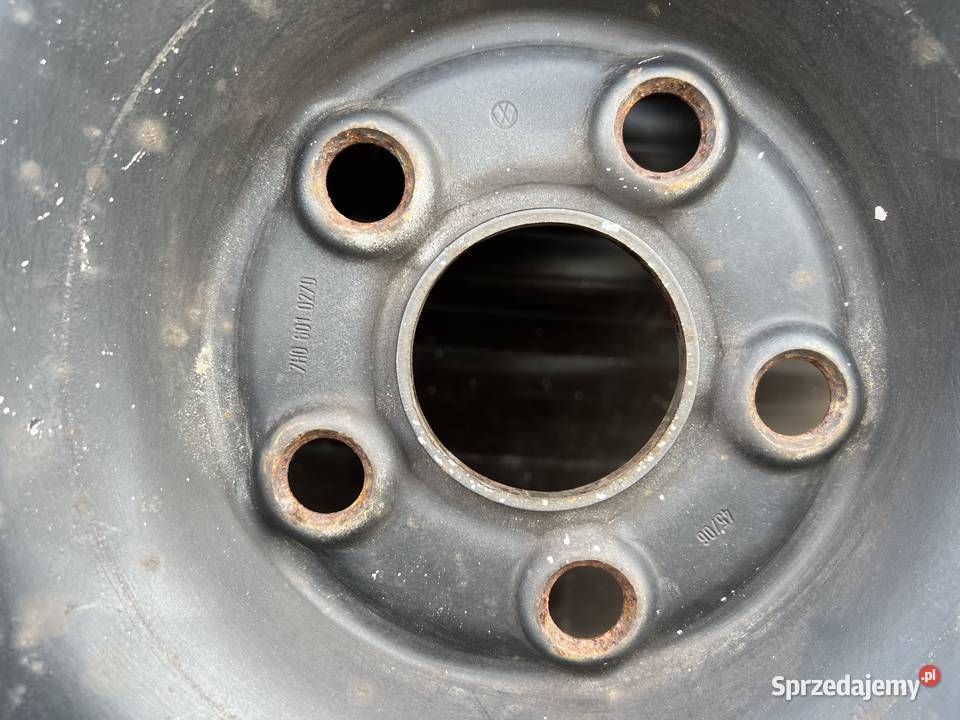 Felgi stalowe 16 Volkswagen VW T5 T6 5x120 ET51 Volkswagen OE Białogard sprzedam