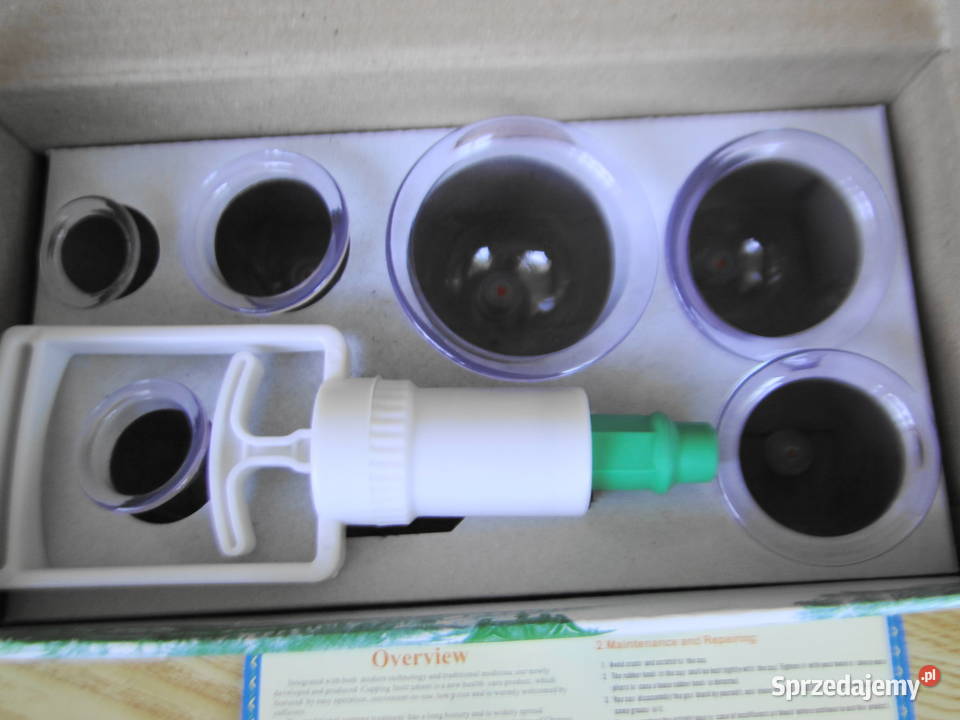 Nowy komplet baniek do masażu Warszawa