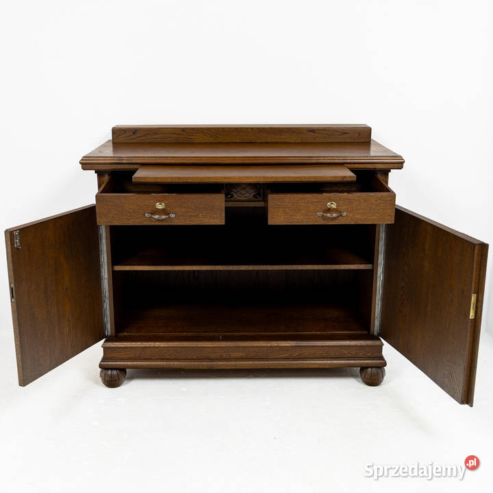 Stylowa jadalnia antyki kredens komoda okrągły Swarzędz