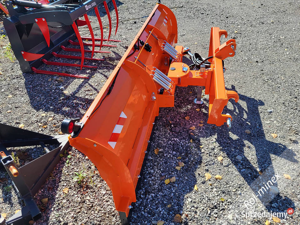 Pług do śniegu ze sprężynami PPS 2w1 Euroramka Gliwice