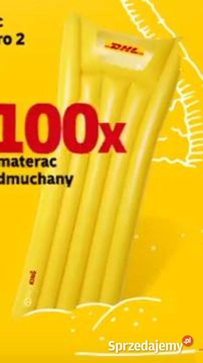 Materac dmuchany do pływania plażowy na basen z lubelskie Kraśnik sprzedam