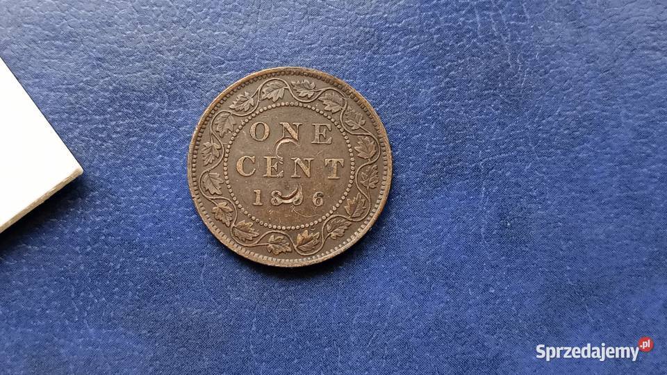 Stare monety 1 cent 1896 Kanada Lesko sprzedam