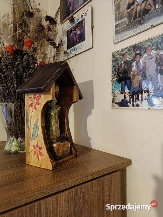kapliczki figurki drewniane św Józef Franciszek