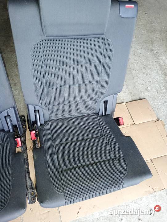 Fotele 3 rząd Touran 260000km Turza