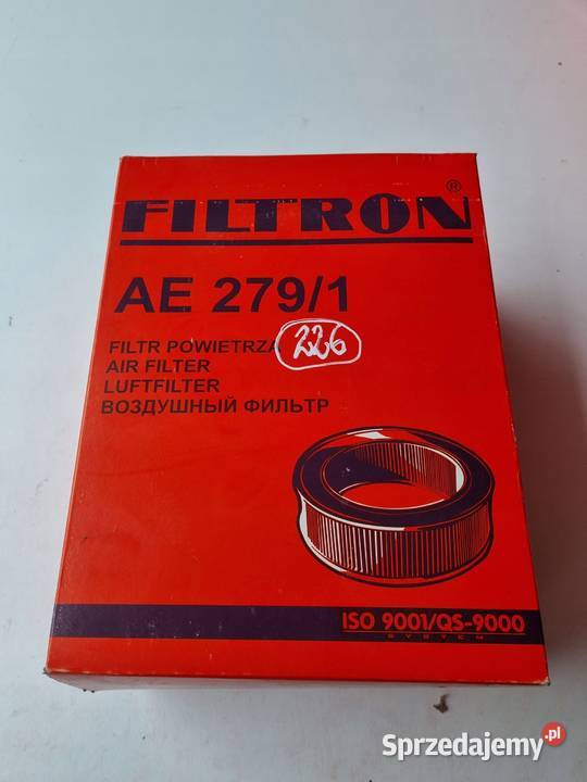 FILTR POWIETRZA Volvo 240 20 21 i 340 20 i Rudka