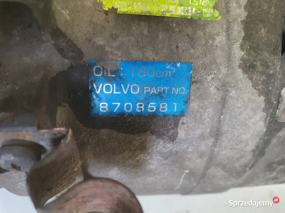 Volvo S60 V70 II 24 B SPRĘŻARKA KLIMATYZACJI osobowe Klimatyzacja Janów