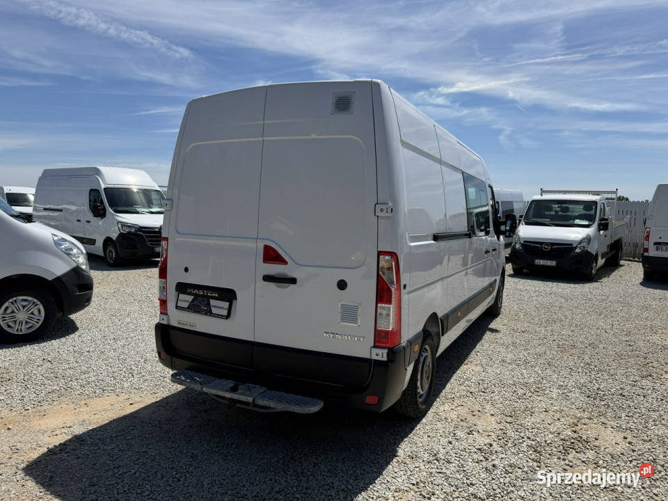 Renault Master L3H2 7 osobowy brygadówka lift nieuszkodzony mazowieckie Warszawa