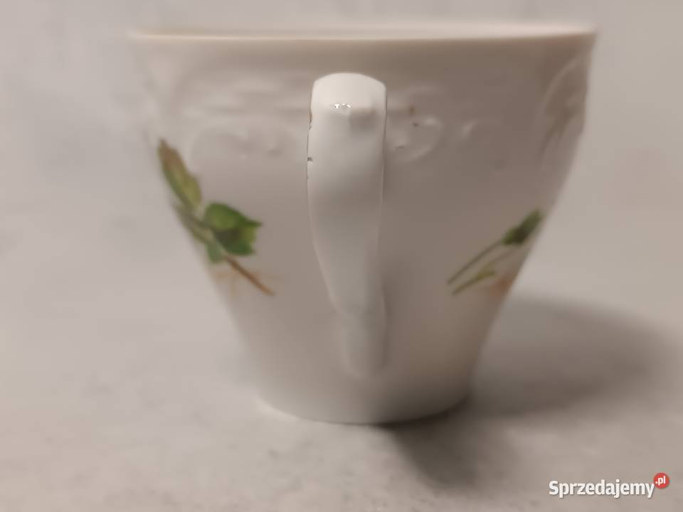 WINTERLING Kolekcjonerska Filiżanka Duet Porcelana i szkło podlaskie Augustów