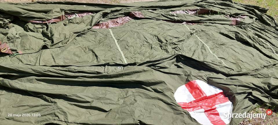 namiot wojskowy plandeka na namiot 5m x 3m Piaseczno sprzedam