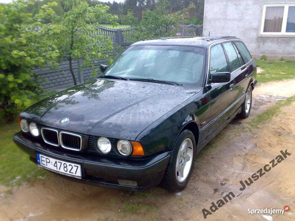 Czarna perła BMW serii 5 E34 2.5 TDS diesel 143 KM