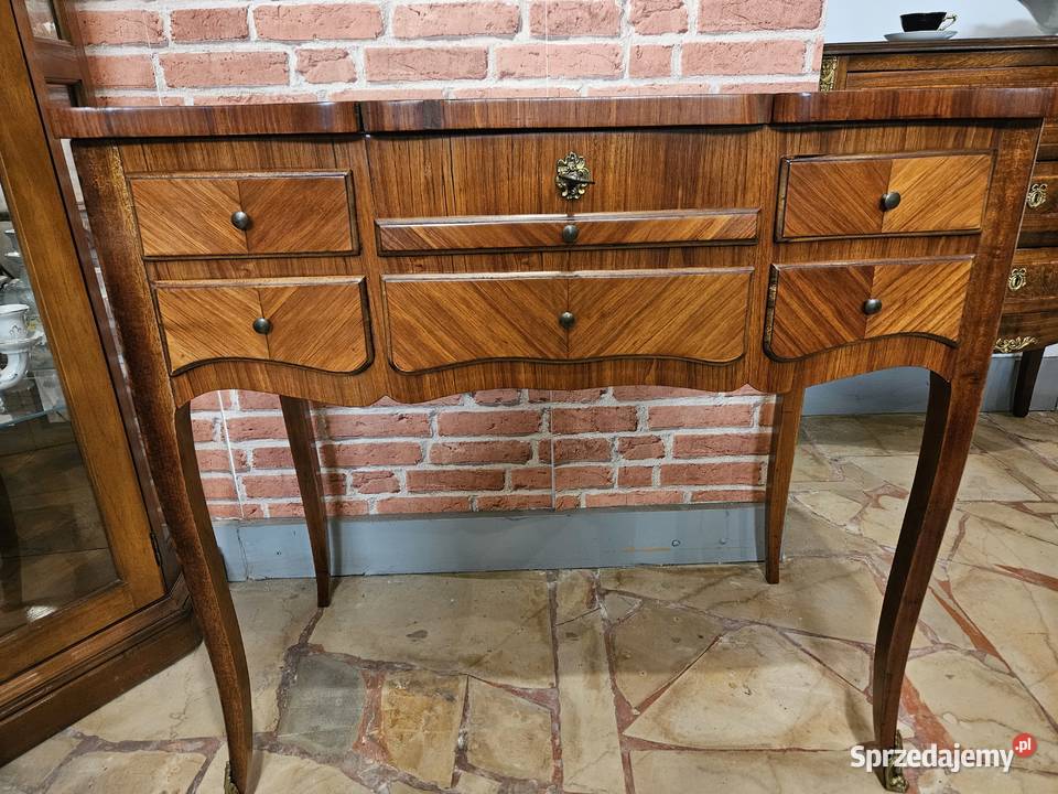 Toaletka konsola biurko w stylu ludwikowskim Lublin