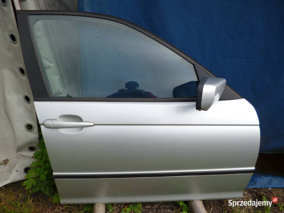 BMW E46 drzwi przód prawe sedan super stan manualna Seria 3 Łochów