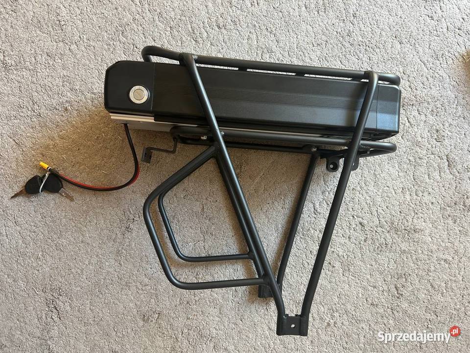 Akumulator rowerowy bateria z bagażnikiem 52v Części i akcesoria Sport i Wypoczynek Lublin