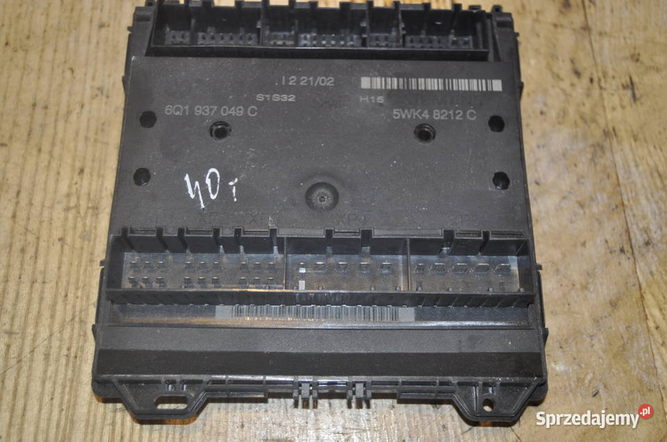 STEROWNIK MODUŁ KOMFORTU VW 6Q1937049C osobowe Wyposażenie elektryczne sprzedam