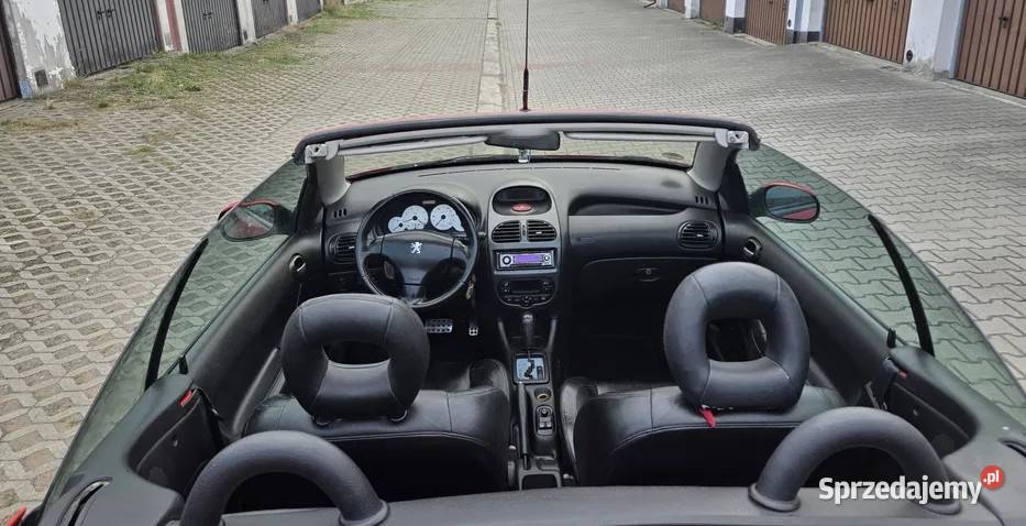 Peugeot 206 CC 16 Automat Skóra Grzane Fotele 193000km Mysłowice