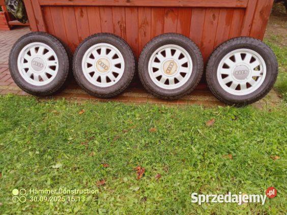Opony zimowe nowe R 15 z alufelgi okazja Biała Podlaska